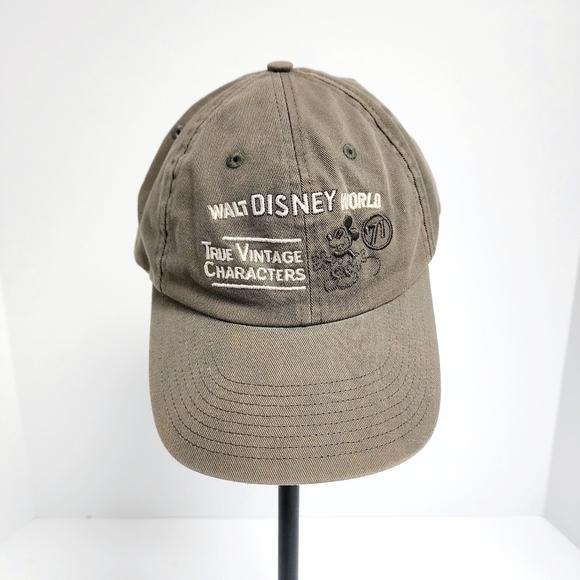 DISNEY PARKS WALT DISNEY WORLD TRUE VINTAGE CHARCTERS CAP - Picture 3 of 15